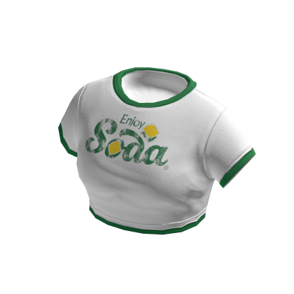 Vintage Ringer Tee Retro Crop