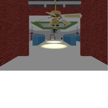 ventiladores de techo en una escuela