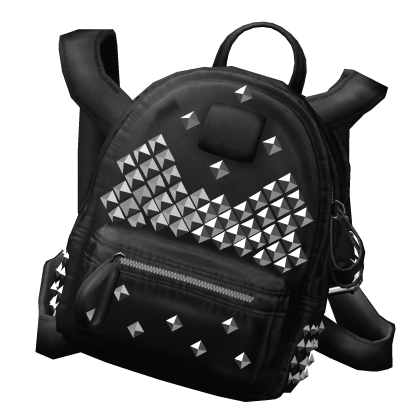 (1.0) Black Rhinestone Off-Shoulder Backpack Roblox item