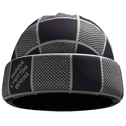 Blue LV Heritage Beanie