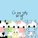 Cow gang or group
