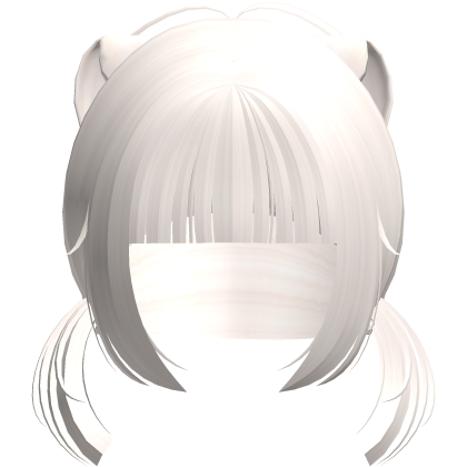 🐾Cute Neko Small Low Pigtails in Blonde Roblox item