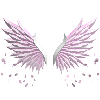 Pink and White Wings