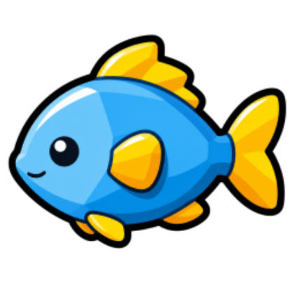 Fish Icon Outline 256 Roblox decal