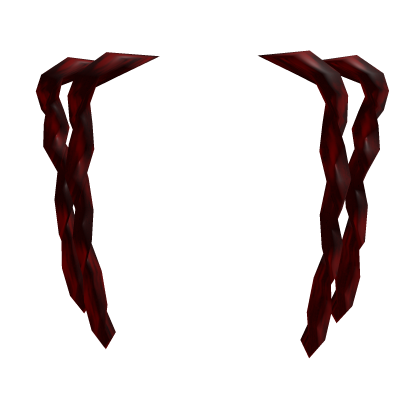 [Red] Kendrick Back Ponytail Locs Extension Roblox item