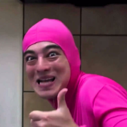 Pink Guy Approves Roblox decal