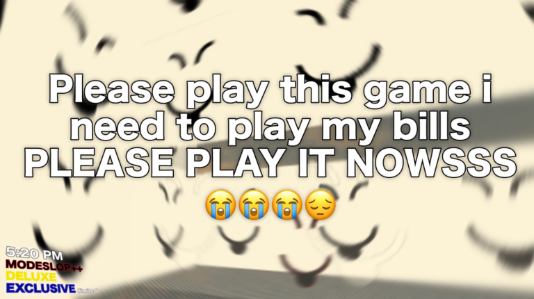 5:20 PM: Modeslop Deluxe Exclusive++ (LIMITED) screenshot 1