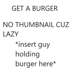 buy a hamborgor at 12:15 am [UPDATE]