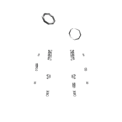Hair Cuffs [Silver]