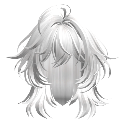 drawing wolf cut hair