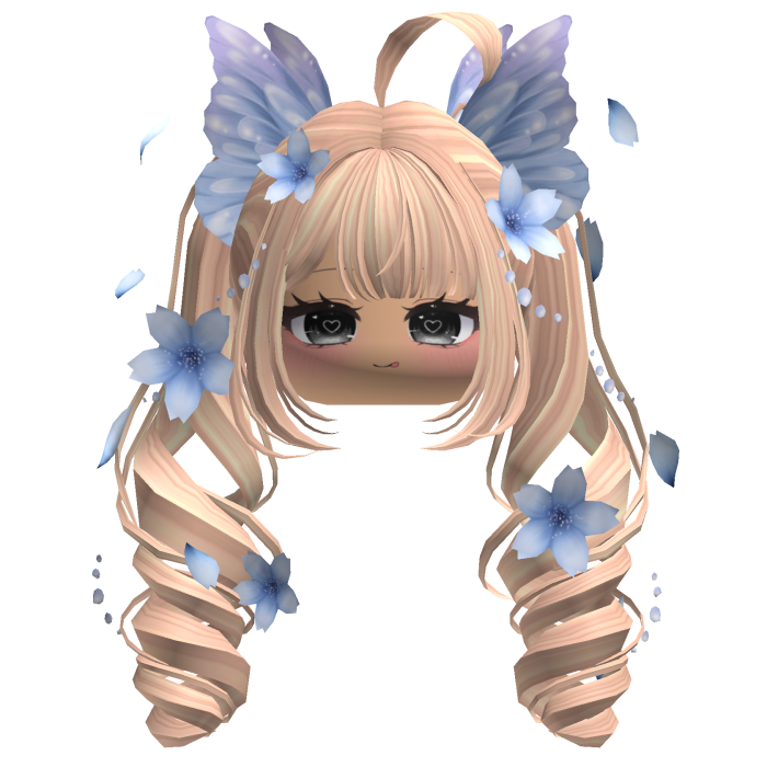 Mystical Sakura Petal Pigtails (Blonde)