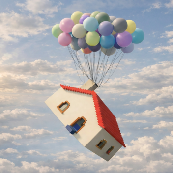 Luftballons und Seile