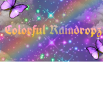 C0lorful Rain drop z