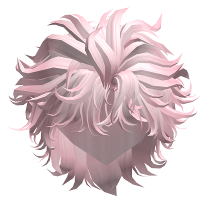 Stylish Slicked Back Mullet (Light Pink) Roblox item