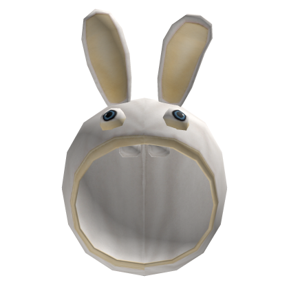 Cream Kawaii Bunny Ear Hood