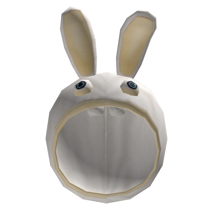 Cream Kawaii Bunny Ear Hood