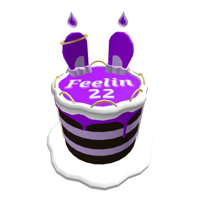 Feelin' 22 Birthday Cake Hat