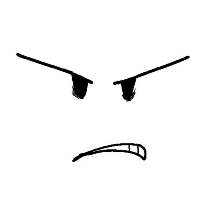 TheAnimator Forsaken Face (OFFICIAL!) V2 - Attack Roblox decal