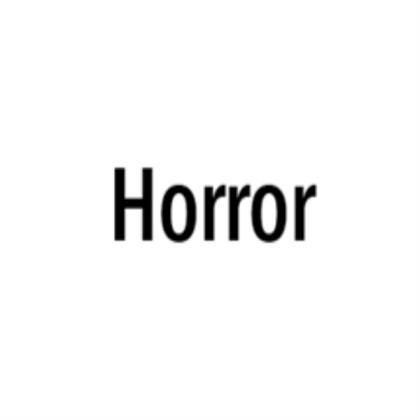 Horror Roblox decal