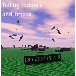Falling Ladders And Bricks