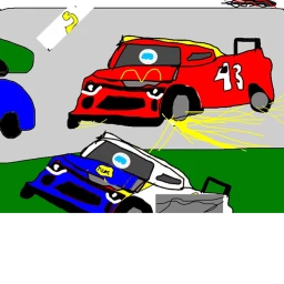 Crash NASCAR simulator icon