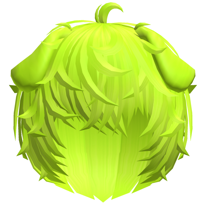 🦴 cute neon green puppy boy messy kawaii wavy