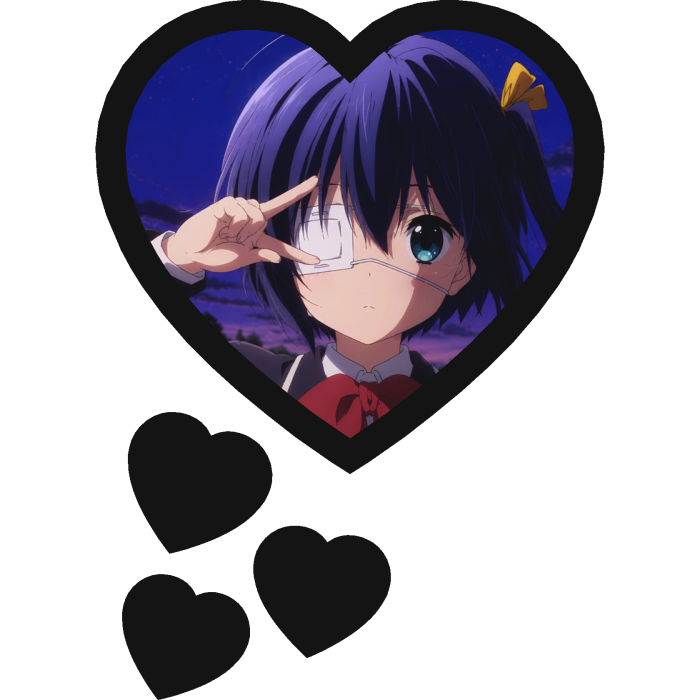 Rikka Takanashi Thinking Hearts Chunibyo