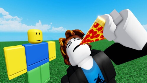 Shoot Noobs and Eat Foods😋