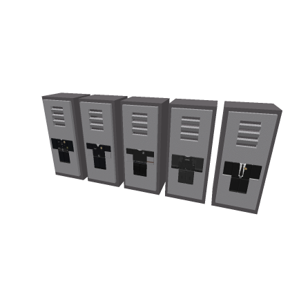 LAPD uniform locker