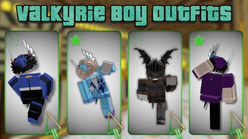  [Valk Boy Fits] Valkyrie Outfit ideas