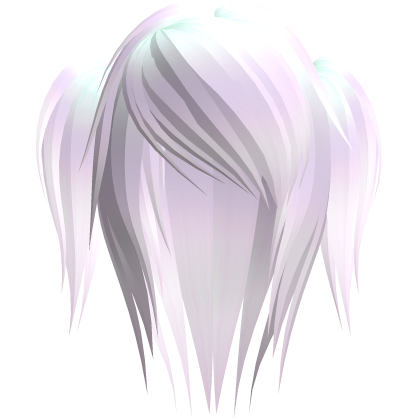 pastel goth moe emo scene hair w pigtails