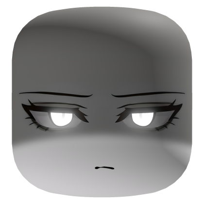 Shadowed Ghost Face With White Glowing Eyes thumbnail