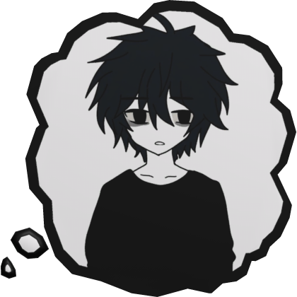Boy In Thought Bubble Roblox item