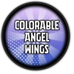 Colorable Angel Wings