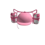 Pink Drinking Helmet