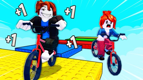 +1 Speed Bike Obby Escape