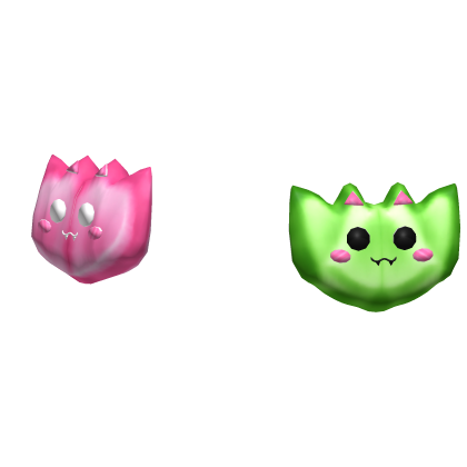 [NEW 🚨] Cute Mini Bat Hair Clips Pink/Green