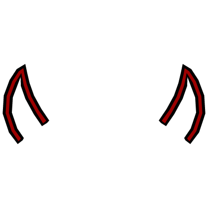 Neon Demon Horns - Red Roblox item