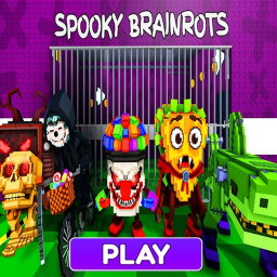 SPOOKY BRAINROTS PRISON RUN OBBY!