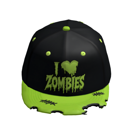 I Heart Zombies Horror Cap