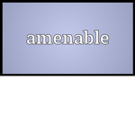Amenable