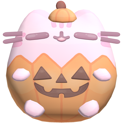 ♡ Cute Pumpkin Pushie Cookie in Pink