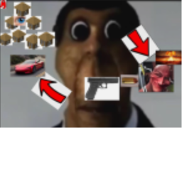 Grab Obunga Using Conspicuous Pebble