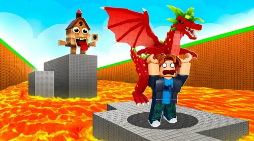 [🎟️] Survive LAVA for Brainrots!