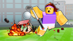 ⛳ [FREE UGC] Przygoda z golfem - Tylko huśtawka!