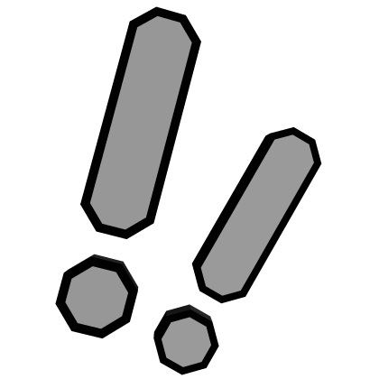 Black & White Exclamation Points thumbnail