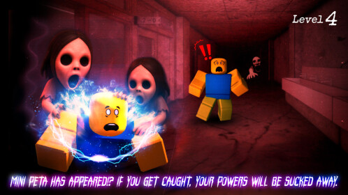 レベル4] ペタペタ:悪夢の学校 - Roblox