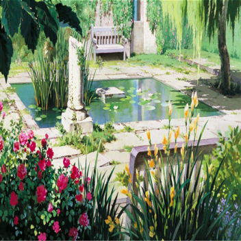 Relaxing Flower Garden • Showcase