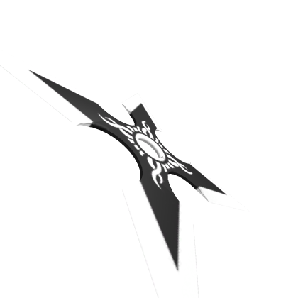 Silver Ninja Star Of the Bwrilliant Light