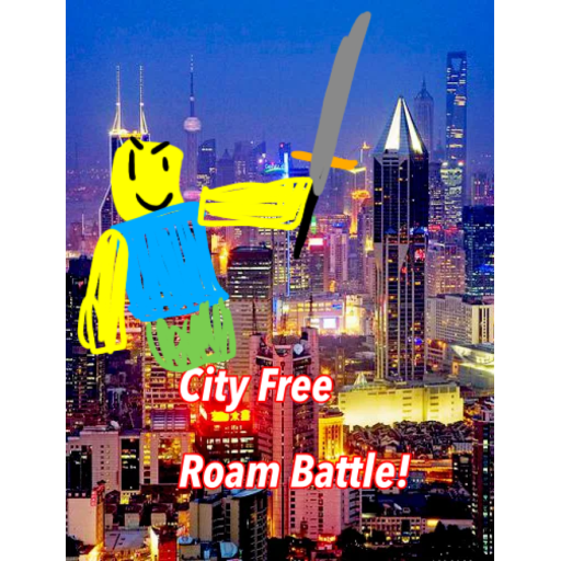 Yau's City Free Roam Battlegrounds official Roblox game thumbnail